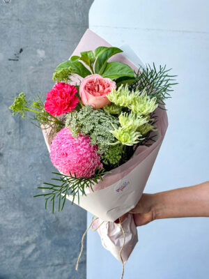 Strawberry Matcha Posy