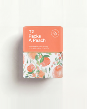 Packs a Peach Tea Bag Icon Tin 25 pack