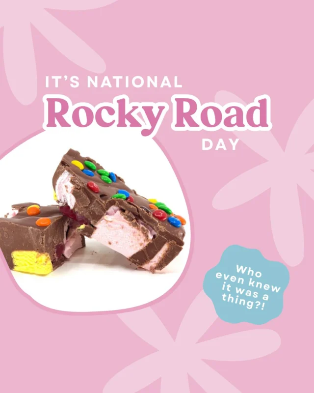 Who even knew National Rocky Road Day was a thing? Not us! 
But we’re not complaining 🍫🤤
Add a slab of deliciousness to any flower delivery for just $14. Yes please! 

#RockyRoadDay #SameDayDelivery #ExpressFlowerDelivery #UrgentFlowerDelivery #LastMinuteGifts #QuickFlowerDelivery #InstaFlowers #FlowerLovers #FlowerGram #Bloom #Petals